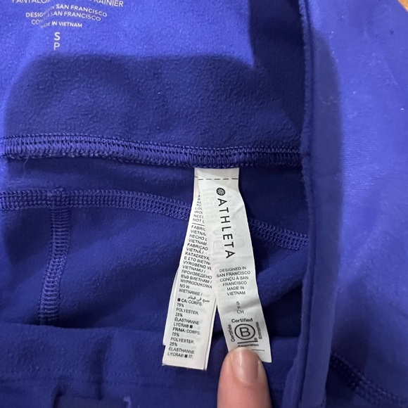 Athleta Vibrant Purple Activewear Set - Picture 2 of 9